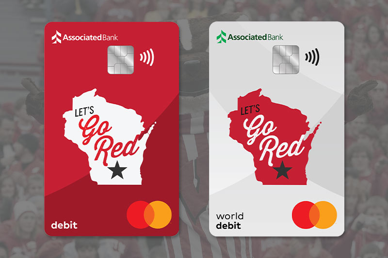 Lets Go Red Platinum and World Debit cards