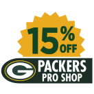 15% off Packers Pro Shop