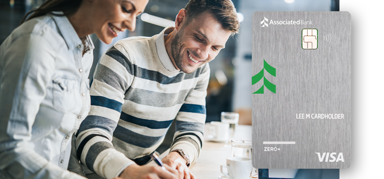 A couple sign up for a new credit card together