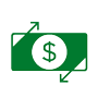 Treasury Management Reversed Icon