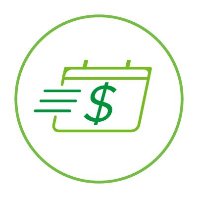 early pay icon
